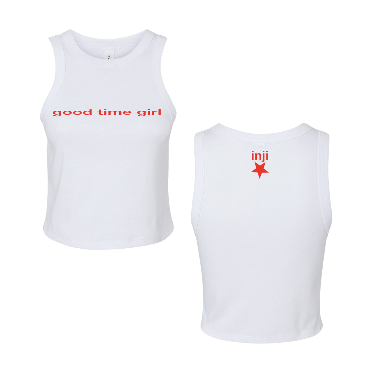 GOOD GIRL RIBBED TANK